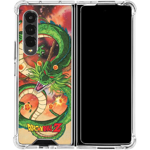 Dragon Ball Z One Wish Shenron Galaxy Z Fold4 5G Clear Case
